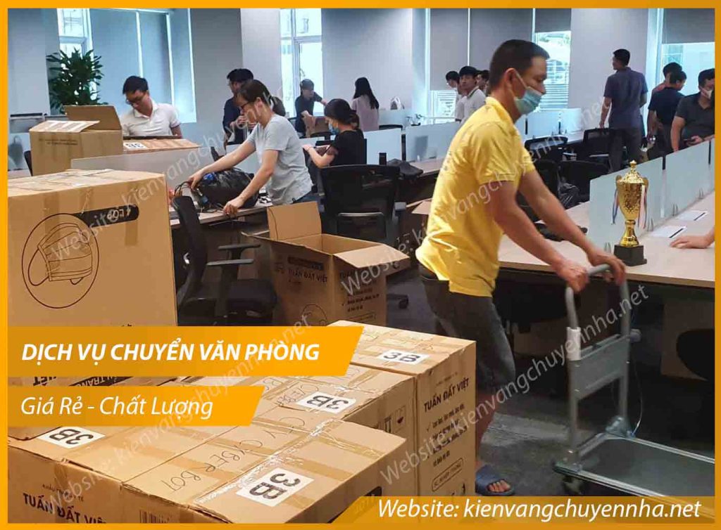 Kiến Vàng Phục Vụ Khách Hàng Chuyển Văn Phòng Nhanh Nhất Tại Hà Nội