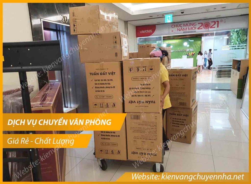 Triển khai dịch vụ vận chuyển văn phòng trọn gói